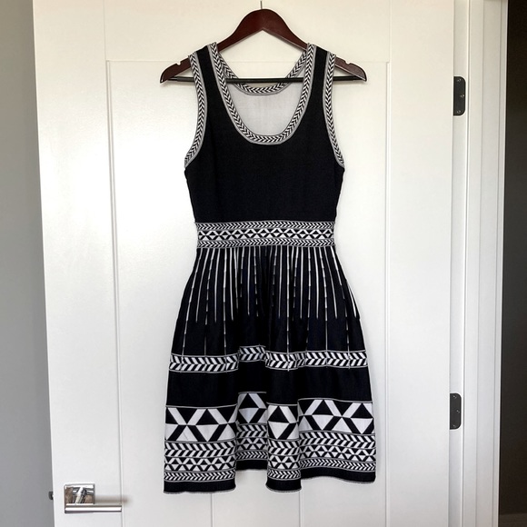 Maje Reversible A-line dress - Picture 1 of 7